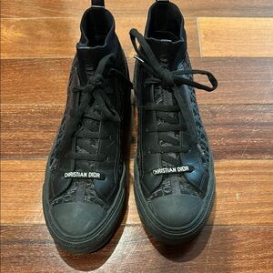 Dior Black High-Top Sneakers
